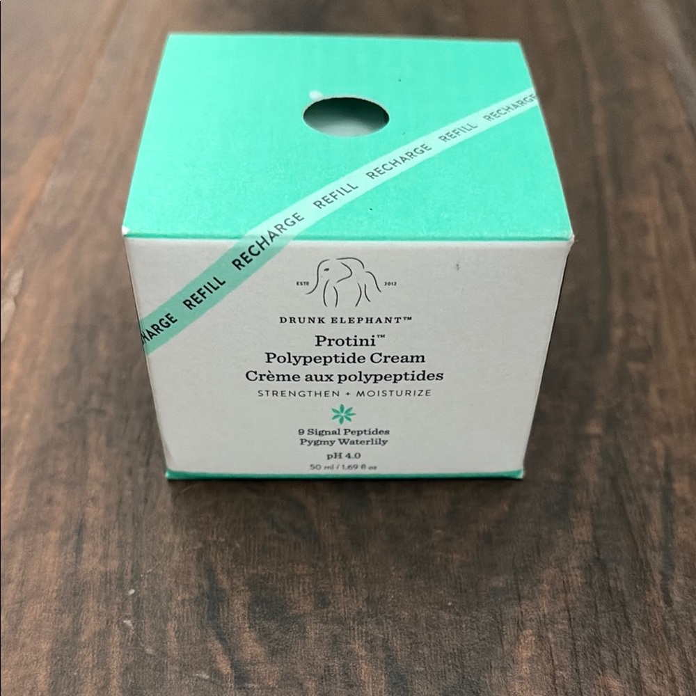 Drunk Elephant Protini Polypeptide Cream - Turquoise/White